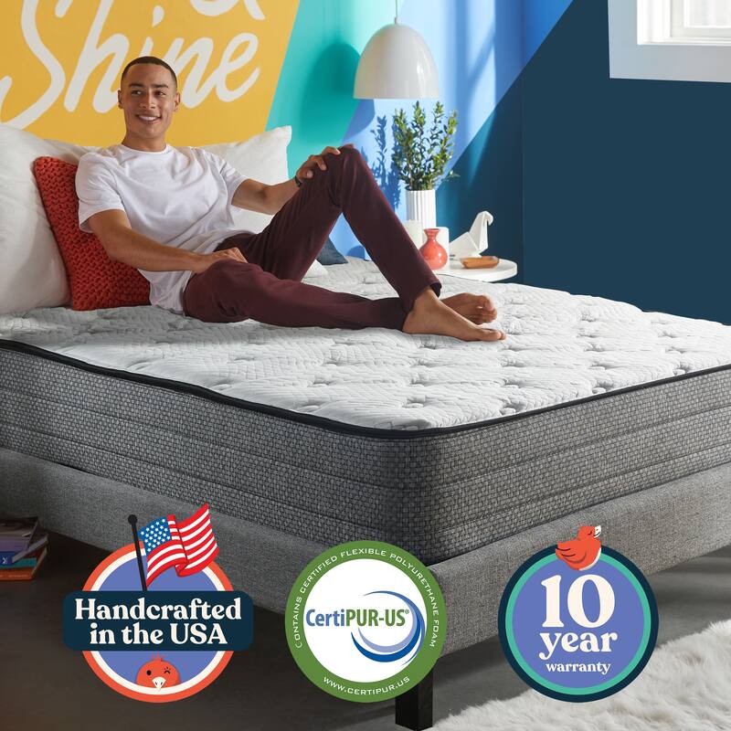 Early Bird Dual Cool 10" Medium Hybrid Mattress On Sale Bed Bath & Beyond 39296094